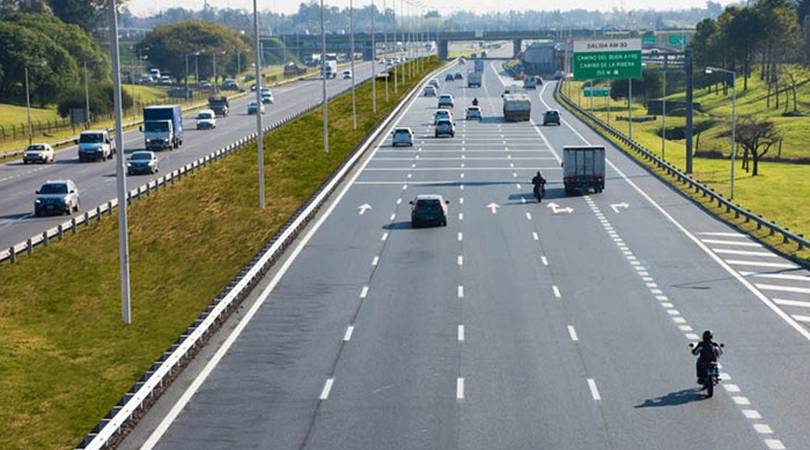 Modificaron la velocidad máxima en la Autopista que va desde Ciudad de Buenos Aires a Luján.