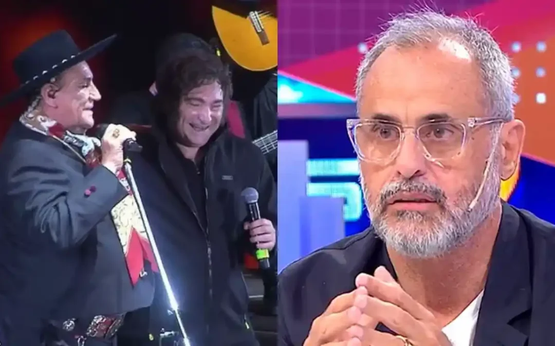 Jorge Rial se descargó contra Chaqueño Palavecino después de cantar junto a Javier Milei